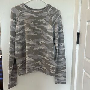 Athleta Girl Long Sleeve Split Back Sweatshirt